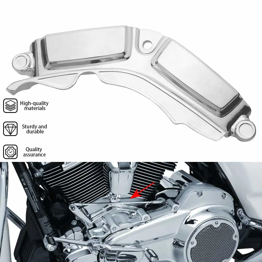 

Motorcycle Engine Cylinder Base Side Cover Guard For Harley Softail Fat Bob Breakout Touring Road King Electra Street Glide