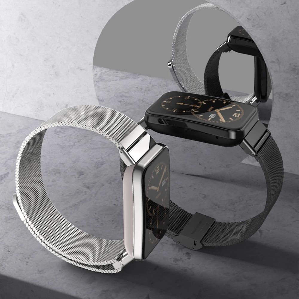 Tali untuk Mi Band 7 Gelang Gelang Pro Logam untuk Xiaomi Miband 7 Pro Tali Gelang Jam Versi Global