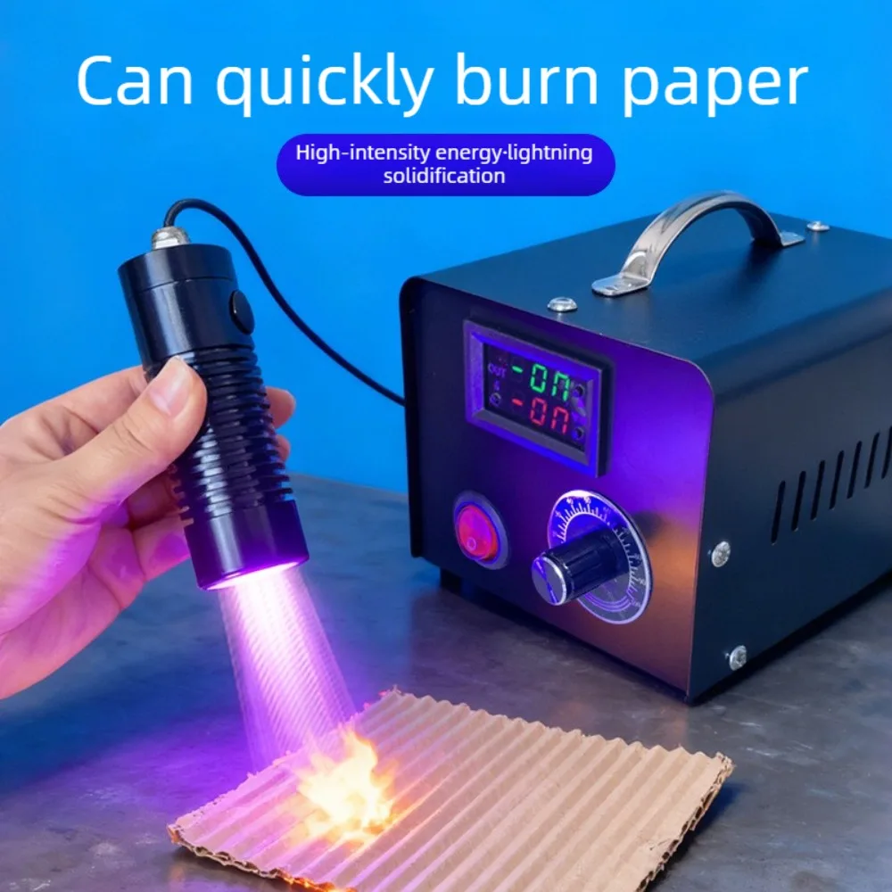 30W 100W 395nm Ultra High Intensity UV Curing Lamp Ultraviolet Shadowless Glue Crystal Drop Glue Resin Ink Paint LCD Screen