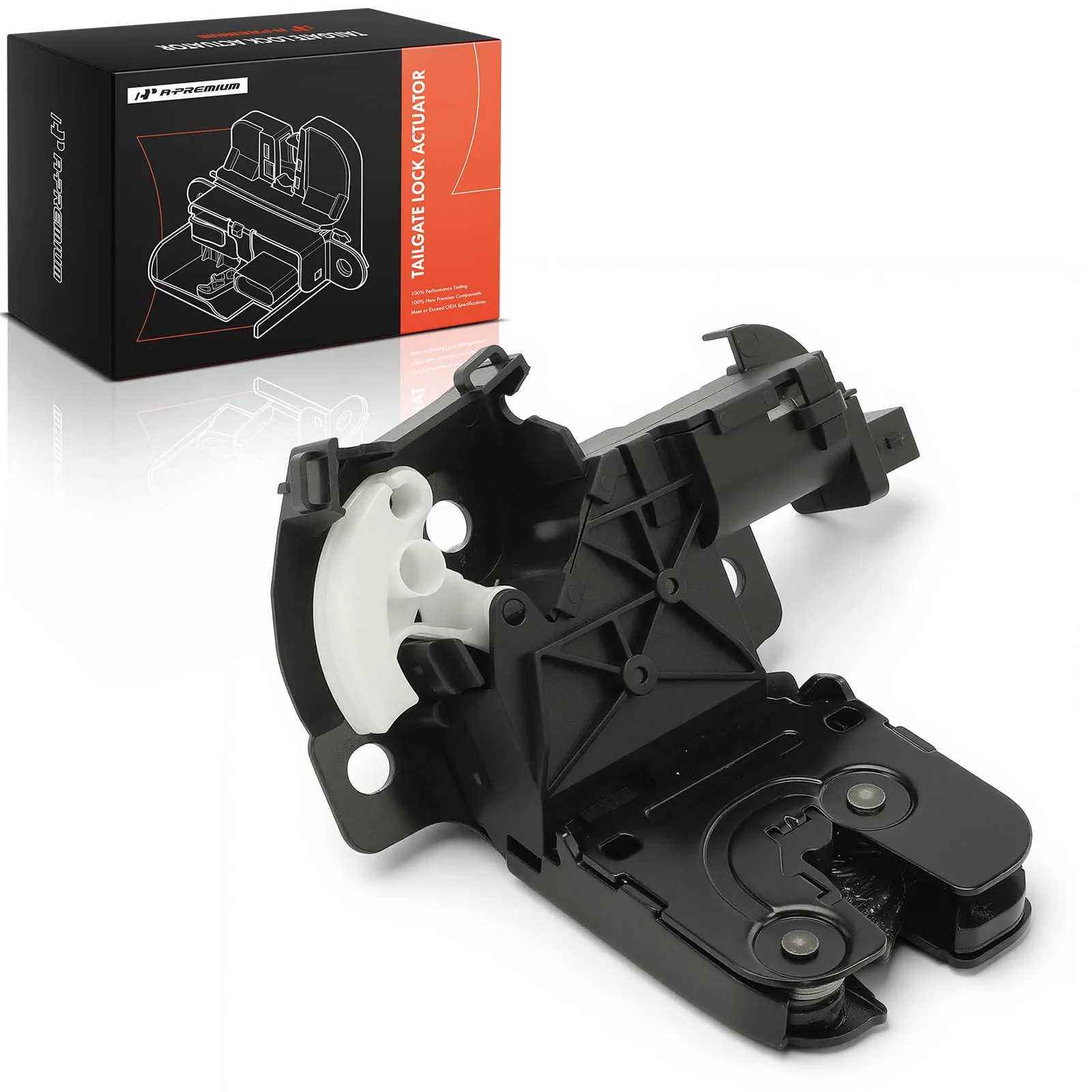 A-Premium Rear Tailgate Trunk Lock Actuator with Micro Switch for Audi A4 Quattro 2005-2008 Q7 2007-2009 A6 Quattro A3 2006-2008