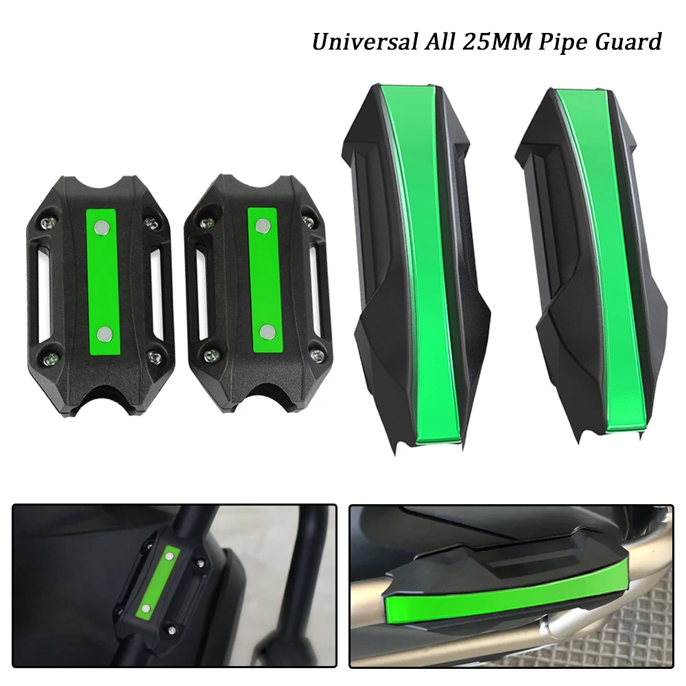 

For KAWASAKI ZX 636 636R ZX1100 ZX1400 ZXR 400 ZZR250 ZZR 600 1200 1400 Motorcycle 25mm Crash Bar Protection Engine Bumper Guard