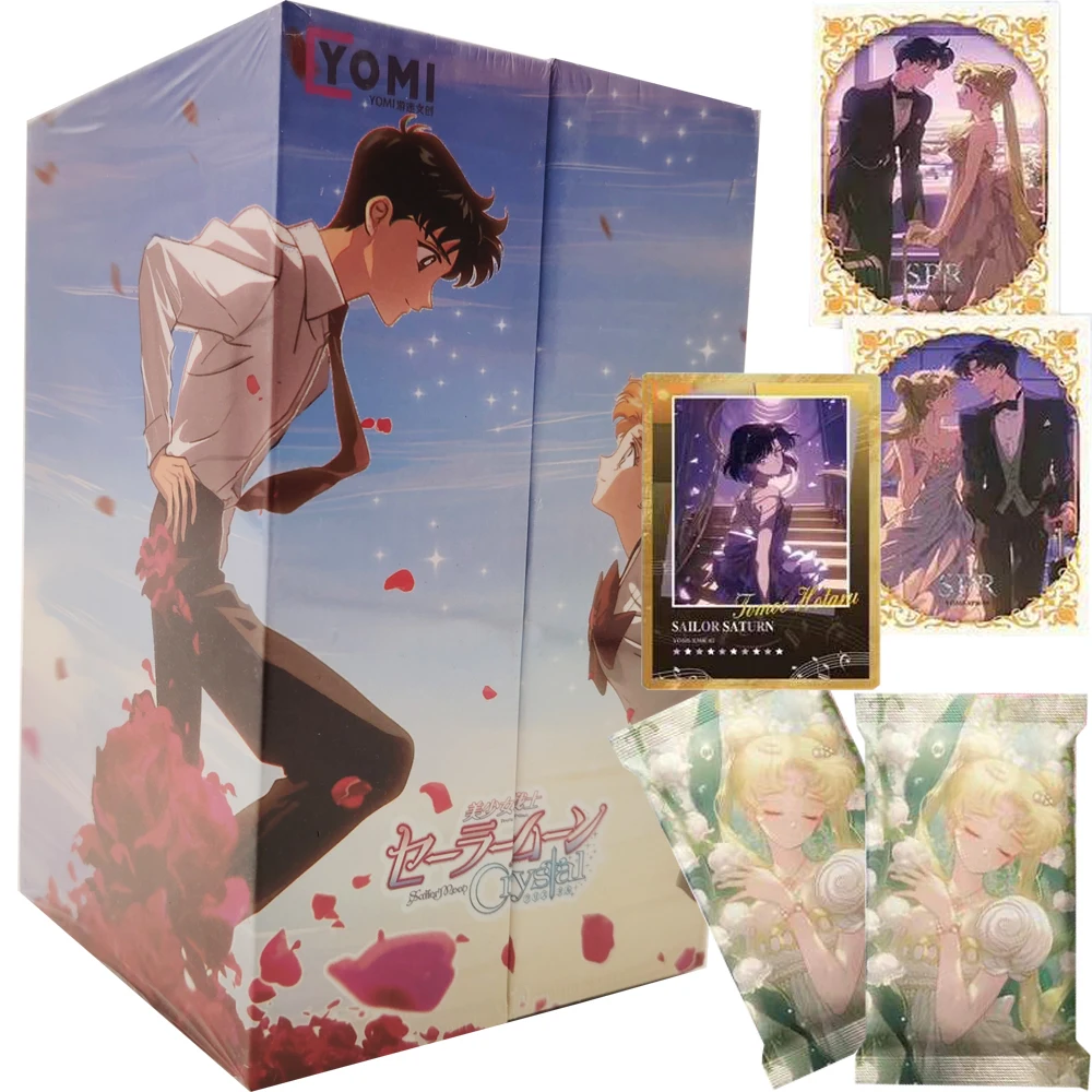 Sailor Moon Collection Cards Japanese Anime Magical Girl Exotic Charm Elegant Exquisite Character Portrait Card Birthday Gifts