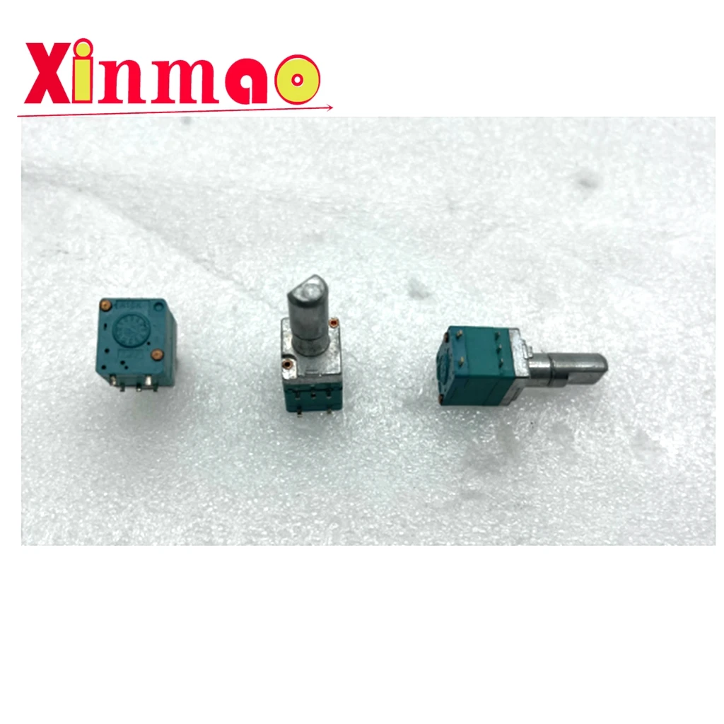 LJV RK097 precision single link potentiometer with switch A10K axis length 15mm for walkie talkies