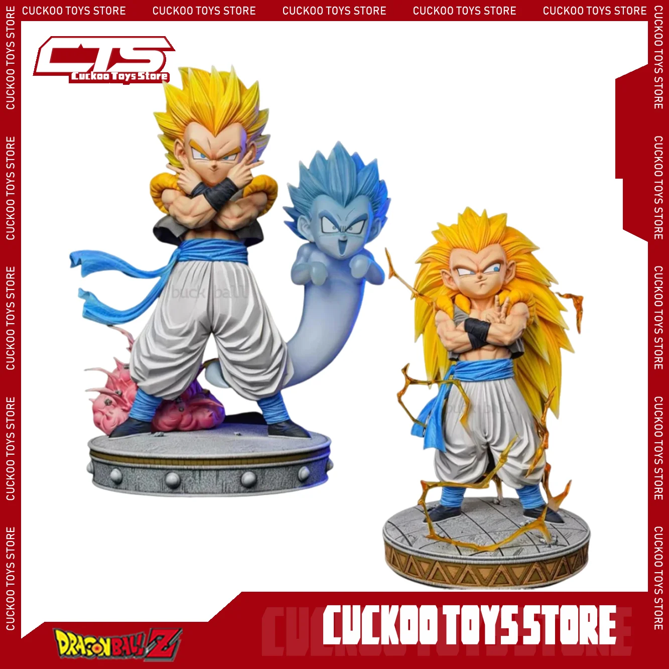 

Dragon Ball Z Figure Gotenks Figures Super Saiyan Gotenks Anime Figurine Ghost Squad Model Statue Doll Decoration Kids Toys Gift