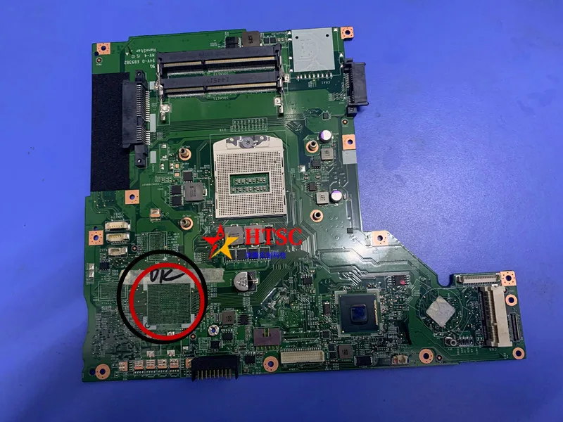 

Original Laptop Motherboard FOR MSI GP70 MS-17581 REV: 1.1 DDR3 Perfect work free shipping