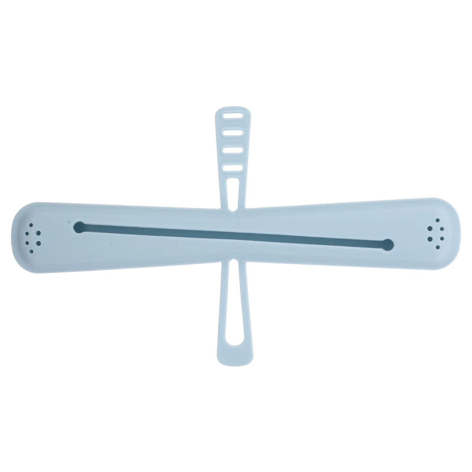 حافظة فرشاة أسنان للسفر من السيليكون الأزرق، حامل صندوق تخزين فرشاة الأسنان المقاوم للماء لرحلات العمل والعطلات