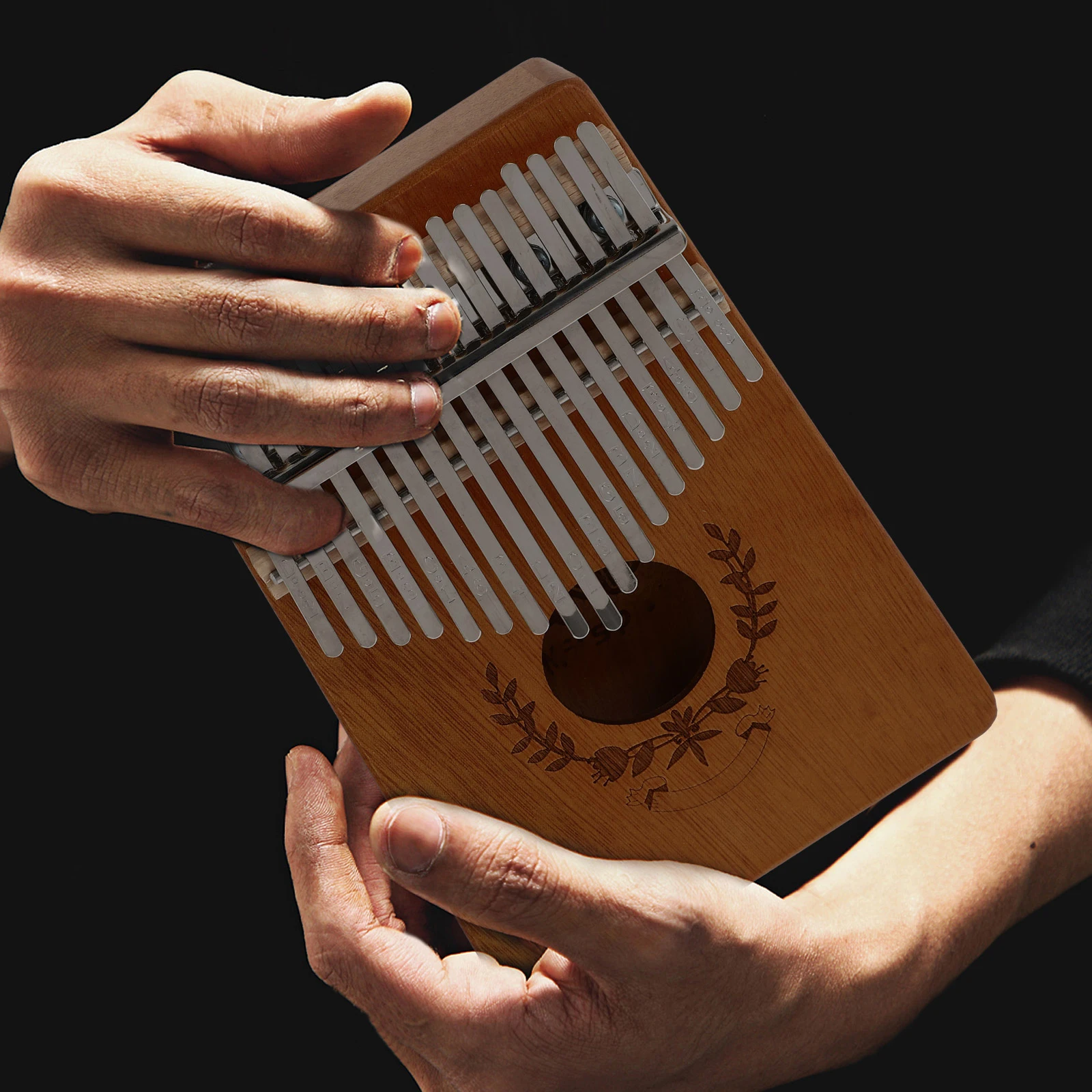 

Kalimba Thumb for Beginners Small Music Instrument Piano Delicate Finger Home Mini