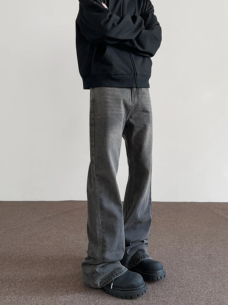 

Джинсы Cleanfit Vintage e ey, джинсовые, мужские и женские, прямые, расклешенные, в стиле High Street, повседневные, для отдыха