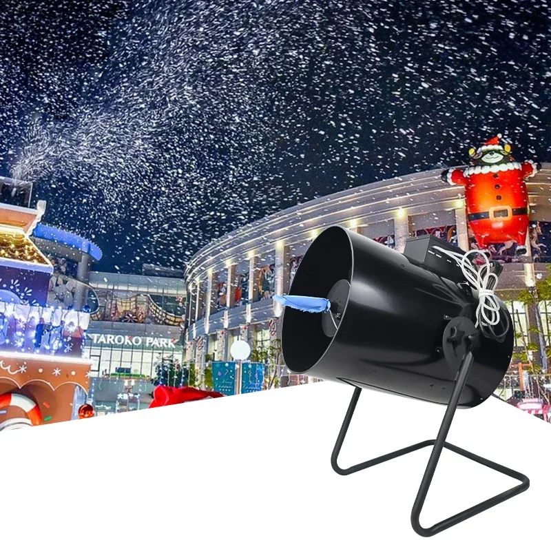 Indoor Outdoor 3000W Vertical Stand Snow Machine for Christmas Party Stage Events