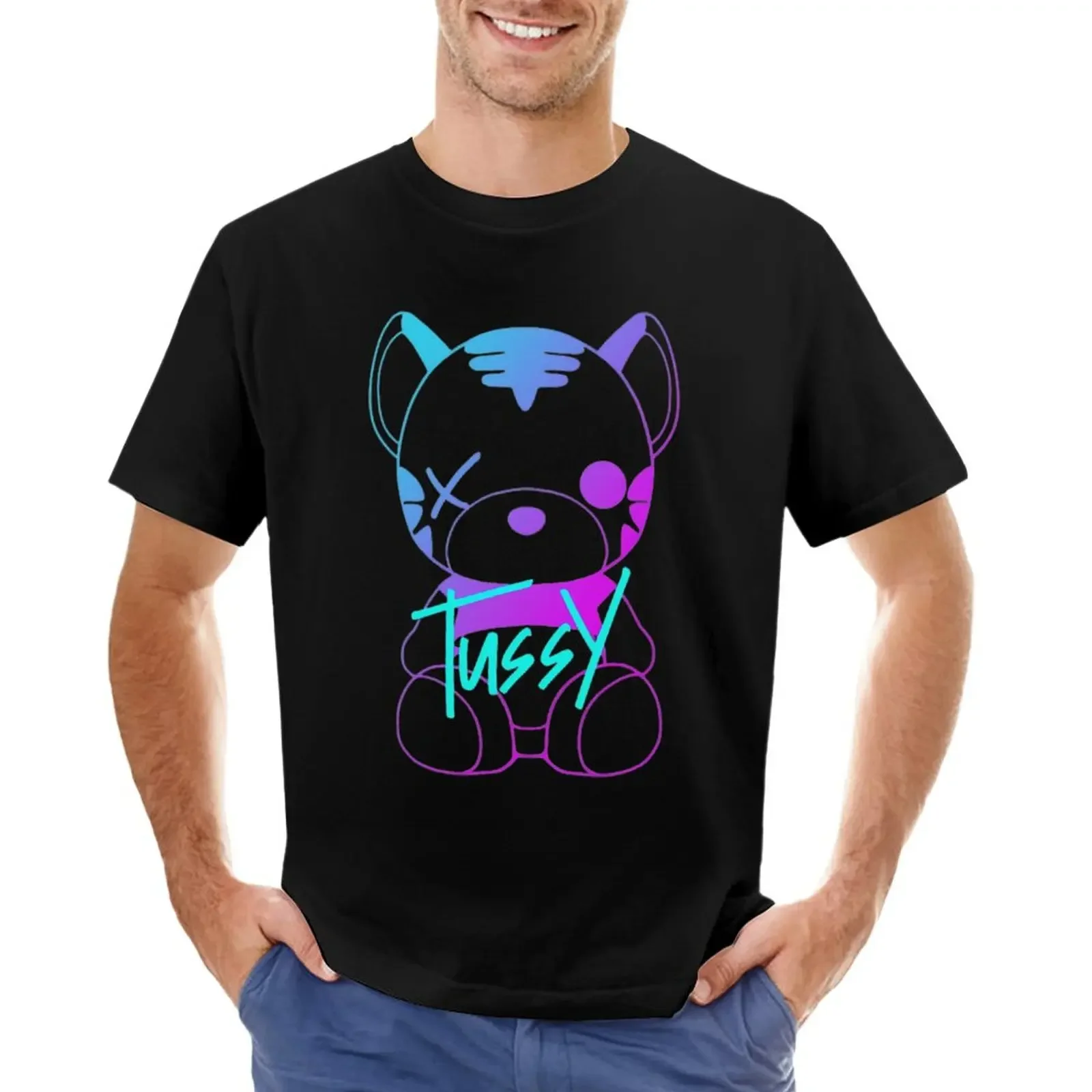 Tussy Games T-Shirt oversized cute clothes men clothings