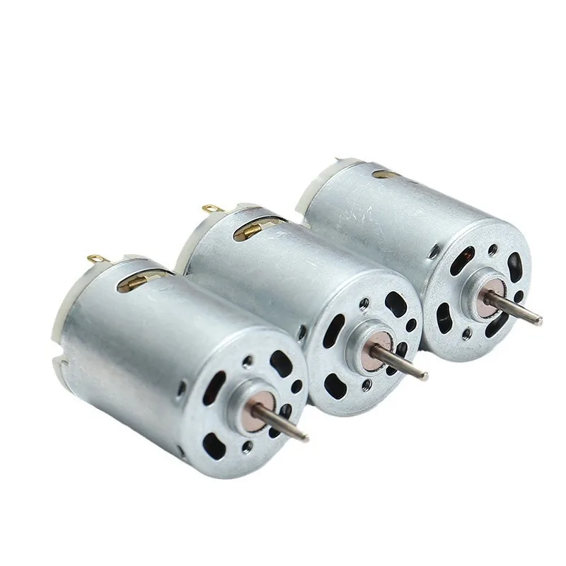 เครื่องนวด R380เครื่องปั่นกระเทียมขนาดเล็กมอเตอร์7.4v12v รถจอ DC