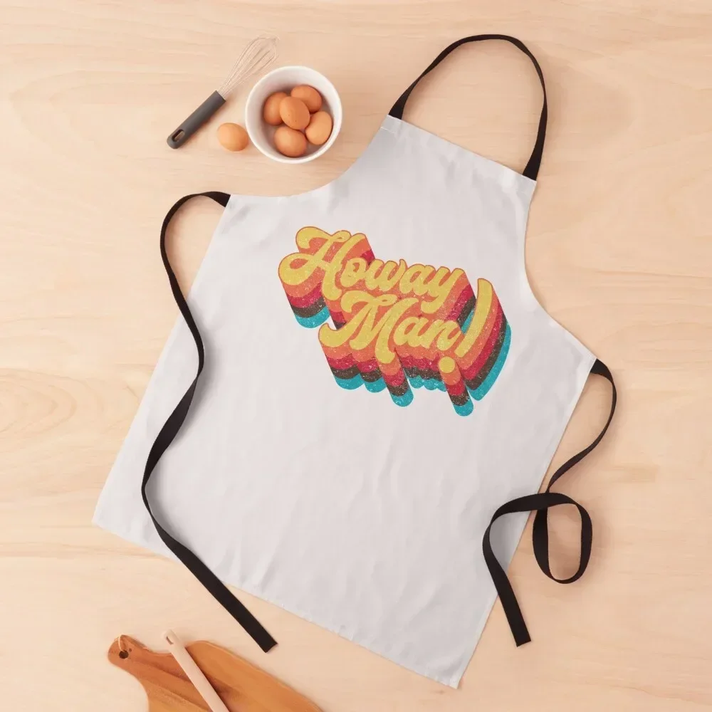 

Geordie, Howay Man! Apron Kitchen Supplies household woman Apron