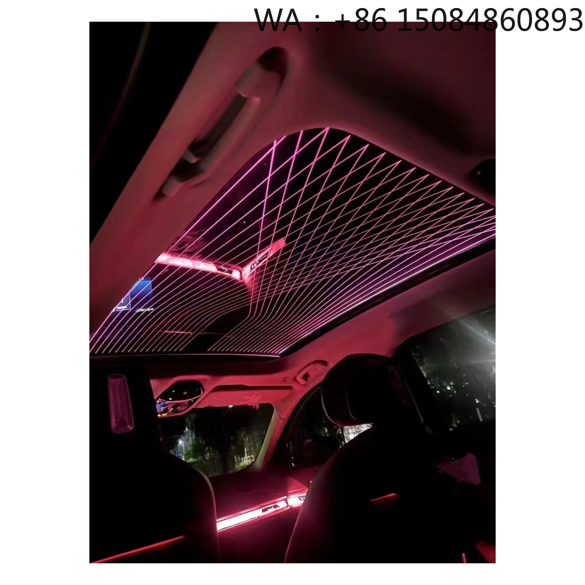 Panoramic Sunroof Starry Sky Film LED Atmosphere Light Waterproof Roof Decor Accessories for 2016 2022 7 Series G11 G12