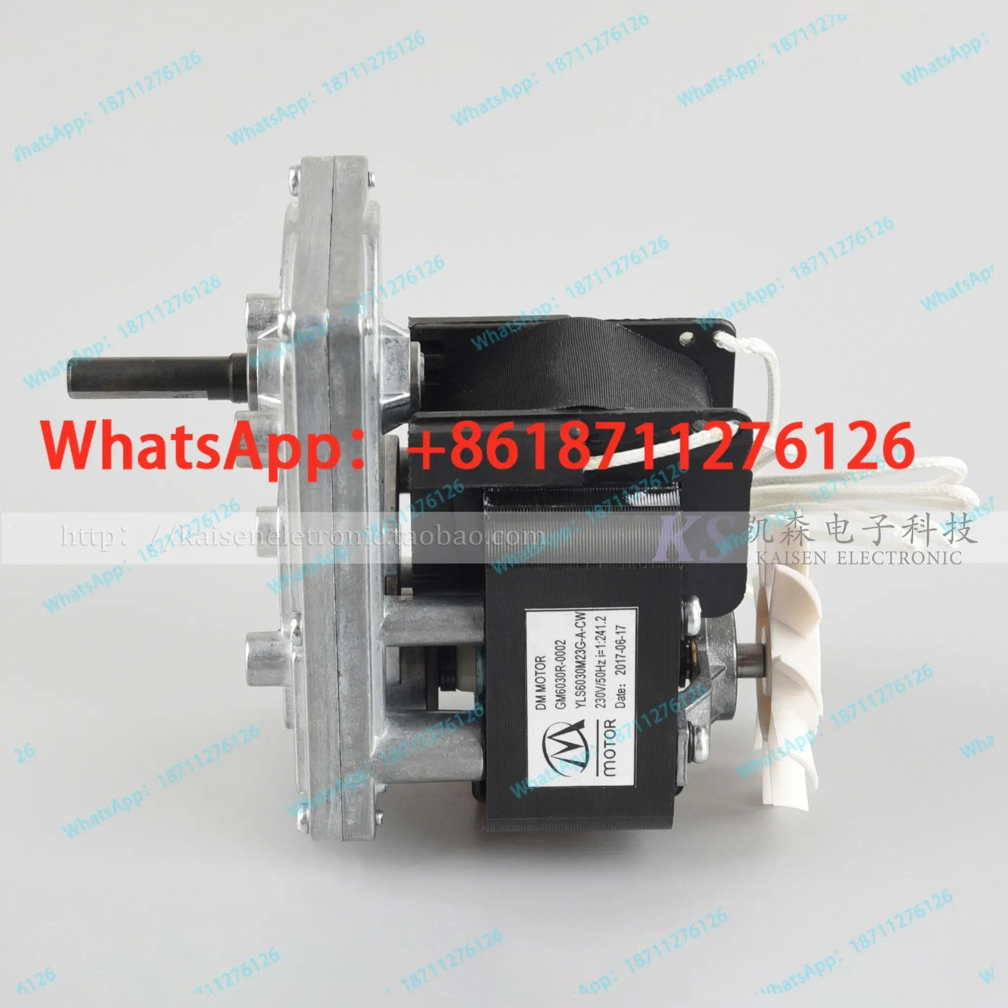 JUSTA GM6030R Geared Motor for Chain Toaster TT150/300/450 - Kitchen Appliance Part
