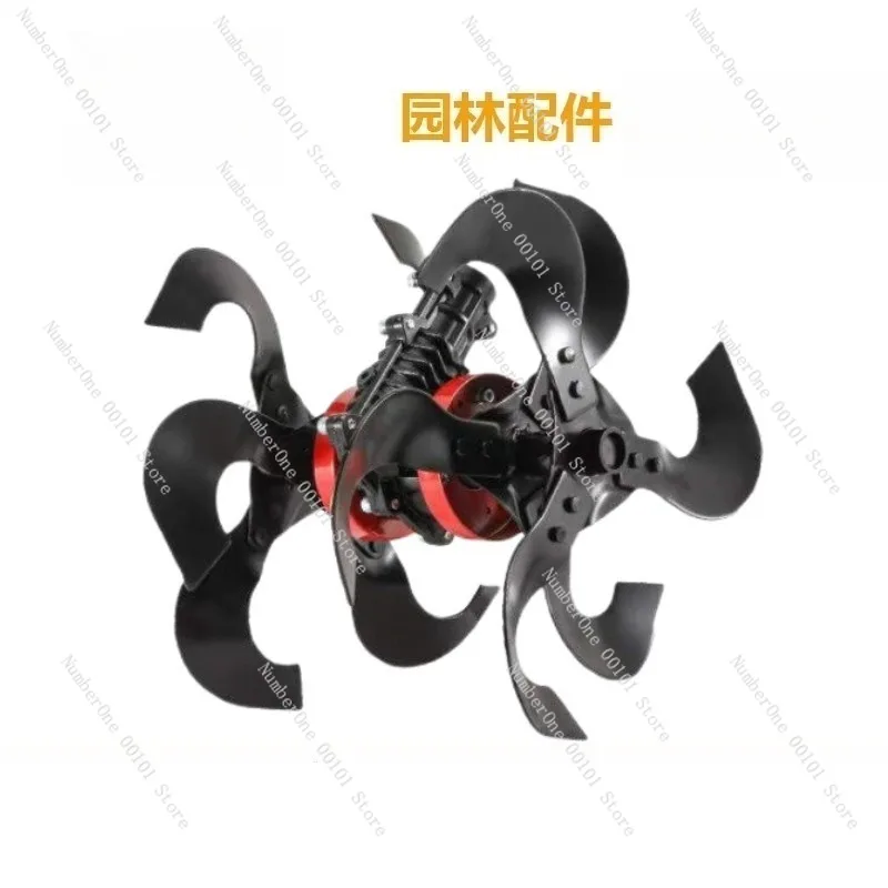 Lawn Mower Accessories, Furrow and Loosening Wheel, Weed Pulling and Removing Wheels, Oil Tank Assembly, Durable Outdoor