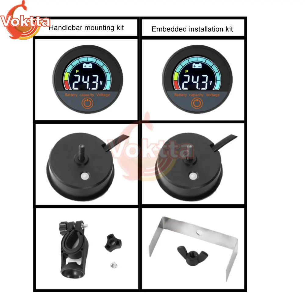 DC 8-100V LED Digital Voltmeter 12V 24V 36V 48V กันน้ําเครื่องทดสอบแรงดันไฟฟ้าแบตเตอรี่ตัวบ่งชี้ความจุสําหรับรถยนต์รถจักรยานยนต์เรือ