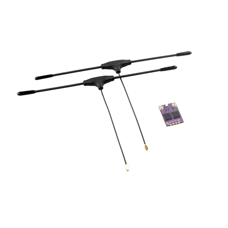 ES900 DUAL RX ELRS Diversity Receiver Built-In TCXO For RC Airplane FPV Long Range Drones DIY Parts