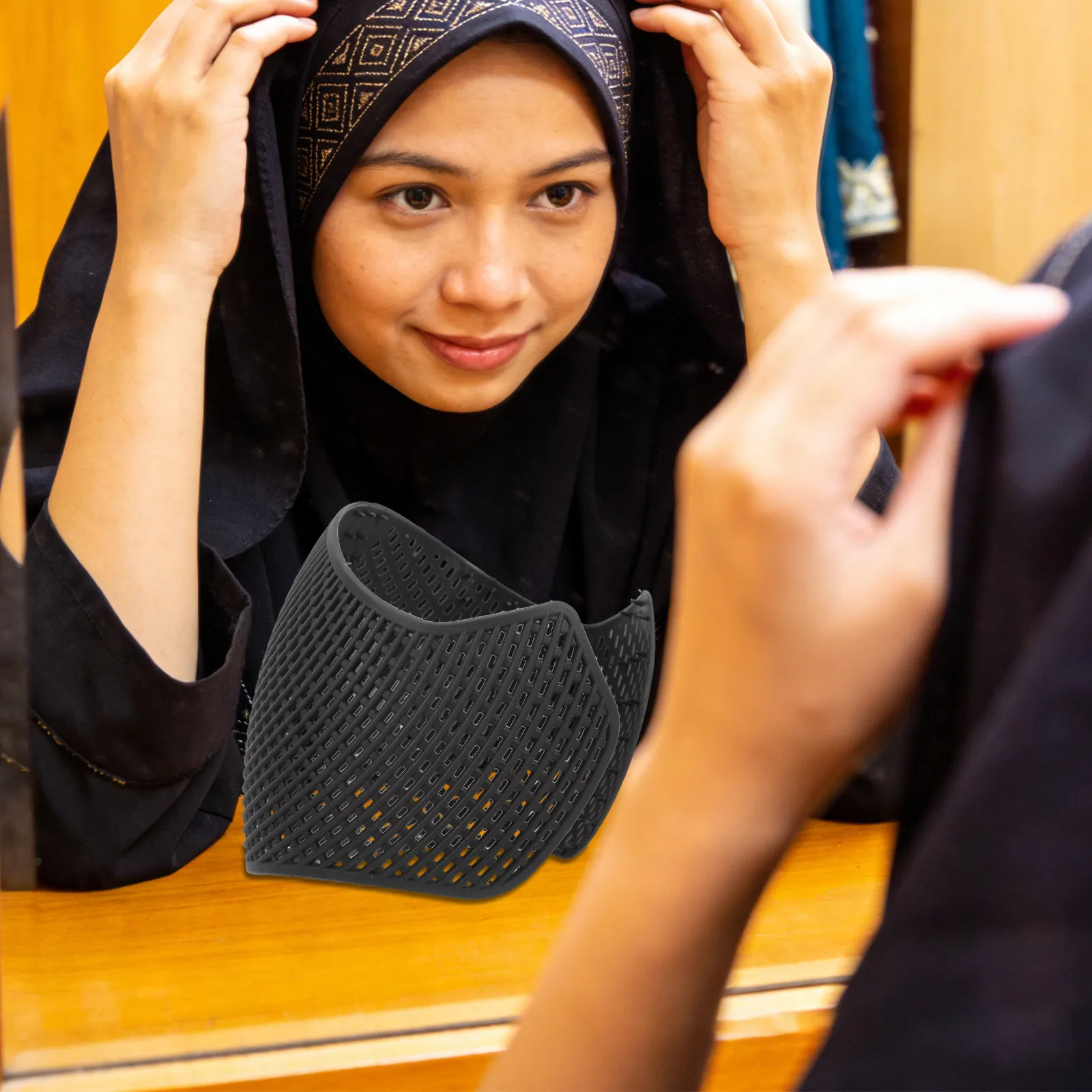 

Дышащая нескользящая шапочка-подхиджабник для мусульманок, удобная повседневная повязка на голову для Рамадана, женская накидка для волос