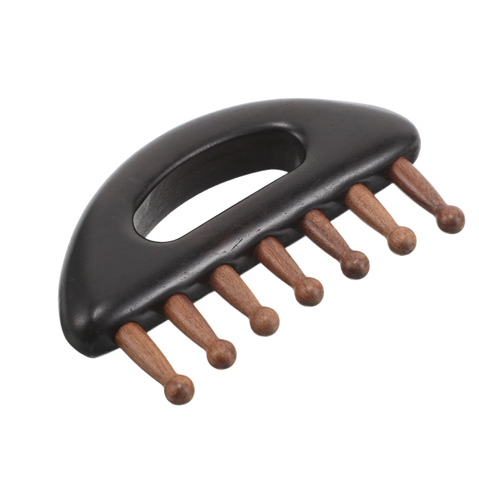 Sandalwood Scalp Massager Wooden Comb Wide Tooth Hair Scalp Massage Beard Styling Meridian Pressure Brush Natural Antistatic