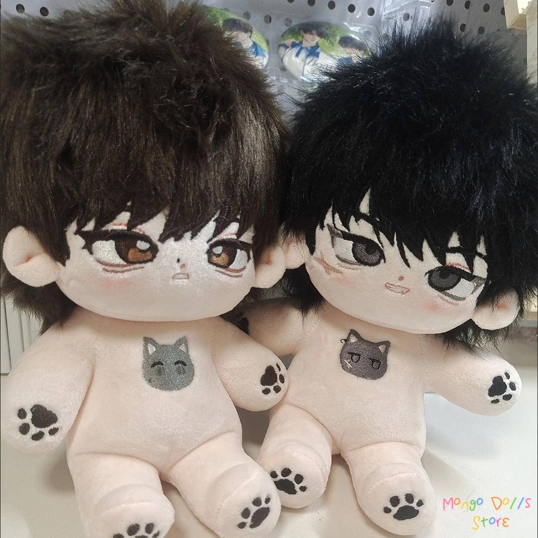 

20cm Korean Manhwa Monday's Savior Anime Figures Cosplay Dress Up Cotton Doll Toys for Children Cartoon Plushies Gifts