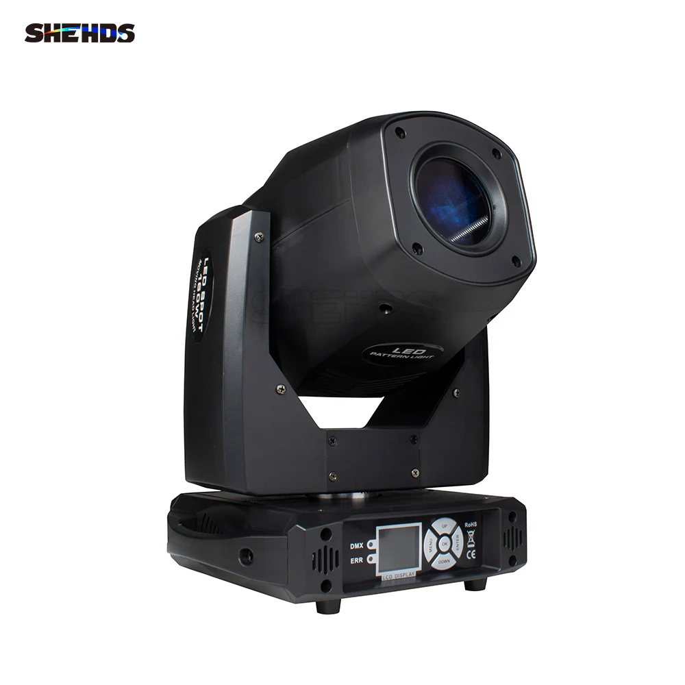 Imagem -06 - Shehds-led Beam Spot Wash Light 3in Moving Head Light para Disco Party Efeito de Luz de Palco Festa de Natal 150w 160w 200w