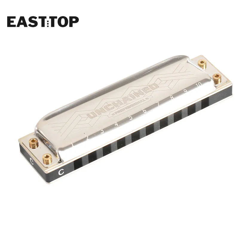 EASTTOP PRO60 UNCHAINED z dwoma łatwymi do gry dużymi oktawami i hermetycznymi plastikowymi grzebieniami harmonijkowymi instrumentami muzycznymi