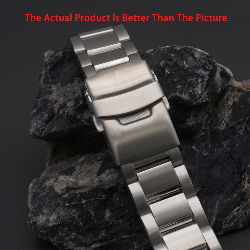 20 مللي متر جودة عالية الصلبة الفولاذ المقاوم للصدأ سوار ساعة نشر مشبك صالح SPB185/187 ساعة