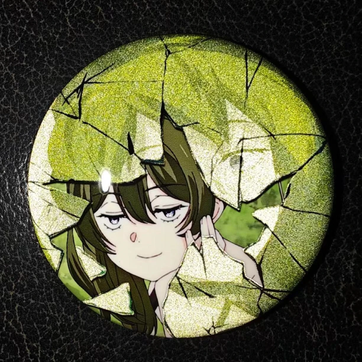 Frieren: Beyond Journey's End ambitus Frieren Himmel Fern Stark زملاء شارة دائرية مكسورة رائعة مستوى مظهر عالي