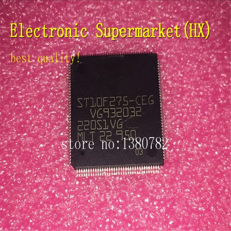 

Free shipping 5pcs-20pcs ST10F275-CEG 28MMX28MM PQFP-144 IC In stock!