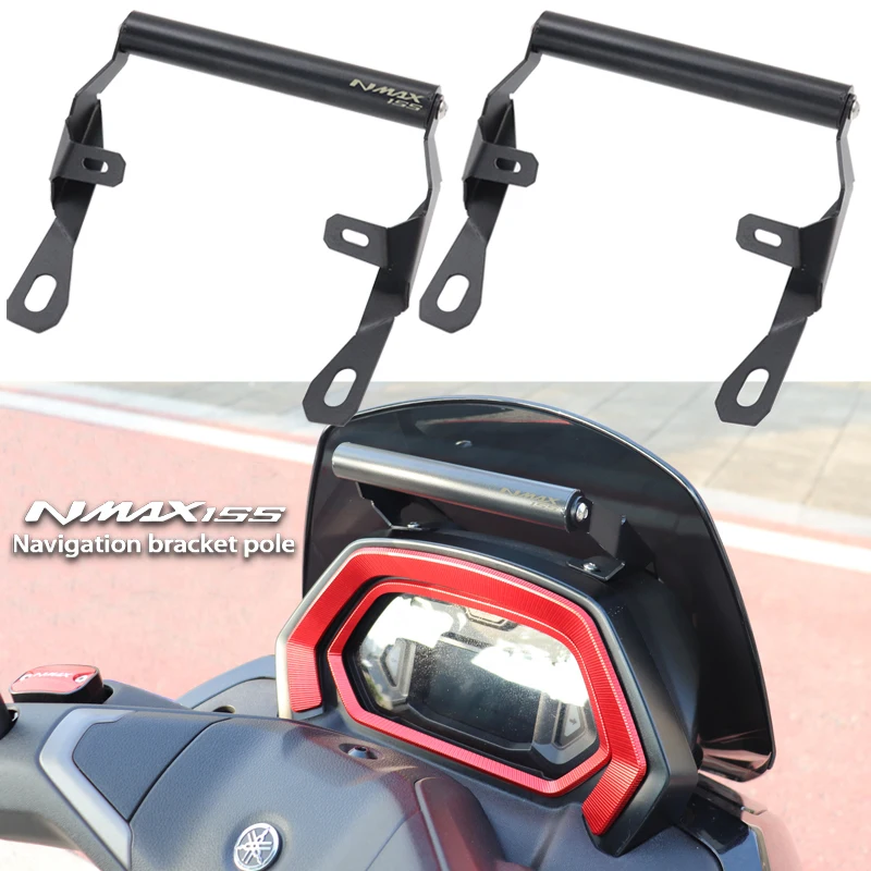 

Motorcycle Accessories for YAMAHA NMAX155 N-MAX NMAX 155 2025 2026 GPS Navigation Mount Bracket Phone Stand Holder Support