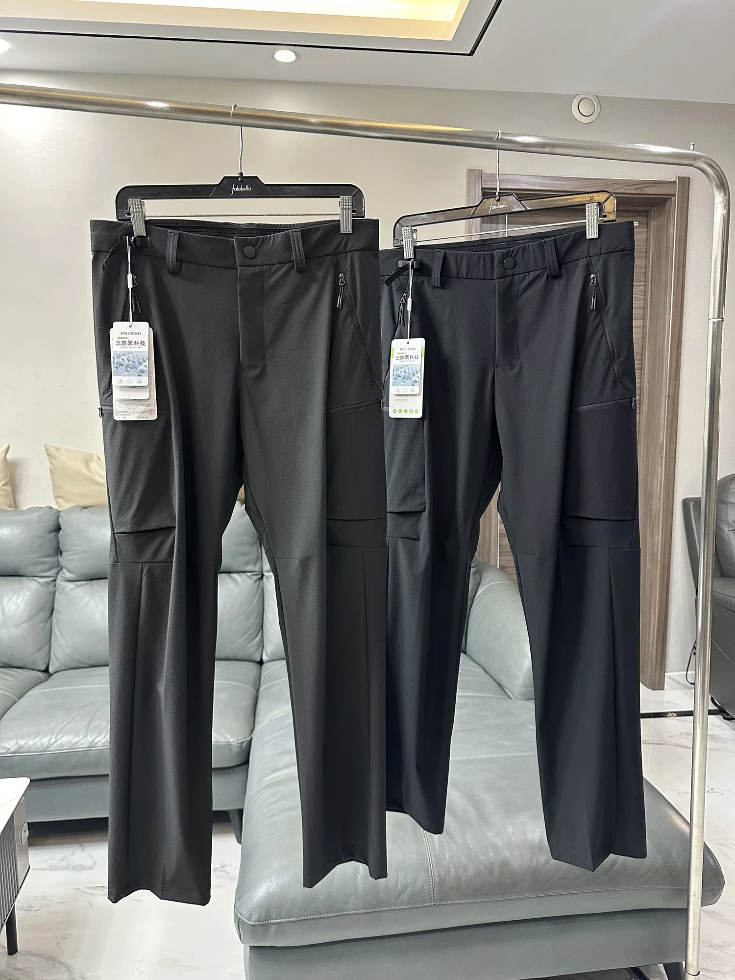Men's Outdoor Workwear Style Lightweight Breathable Soft  Cargo Pants Wear Resistant Casual Long Trousers Fashionable