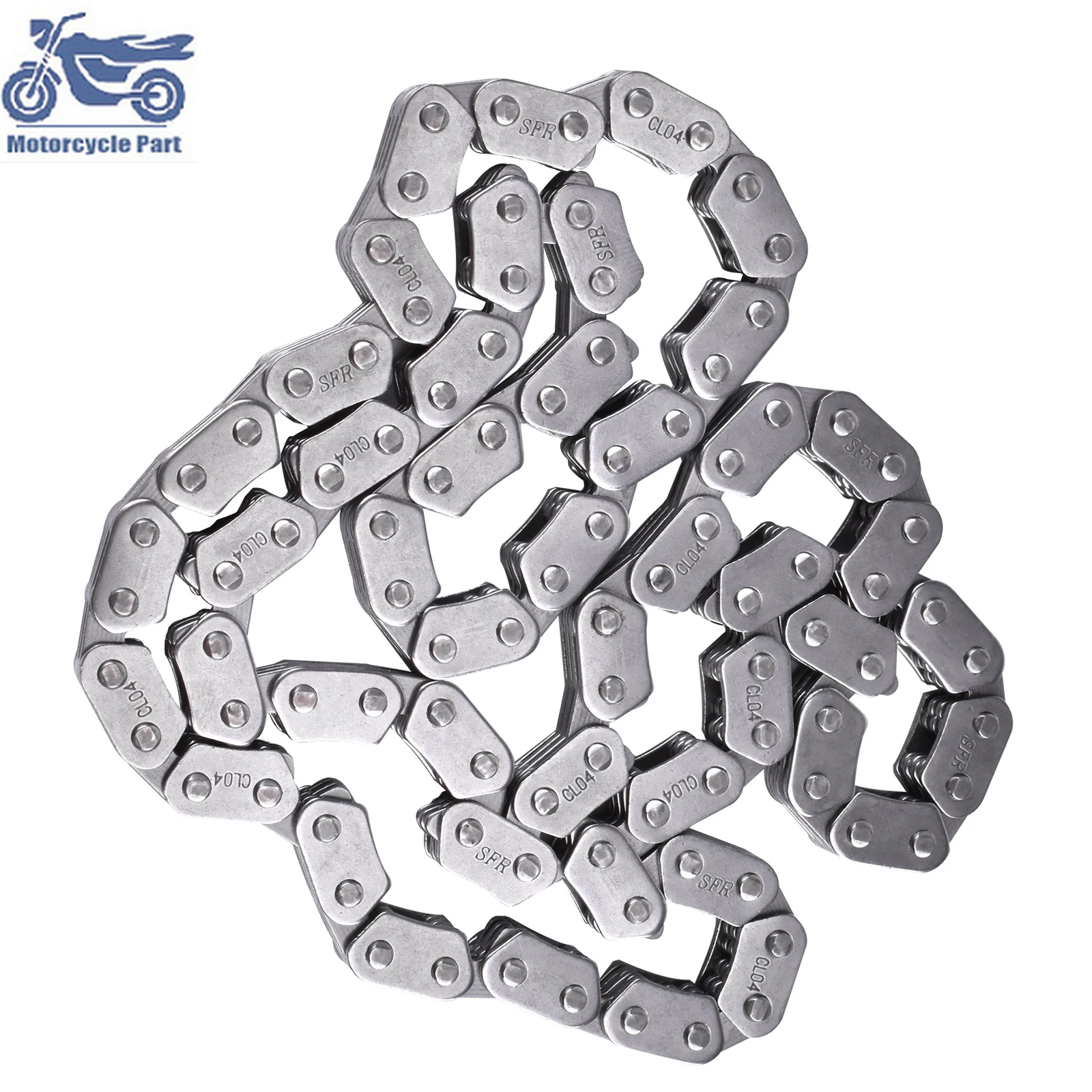 

Motorcycle Camshaft Timing Chain For YAMAHA XN125 XN150 XQ125 Maxter XQ150 YP125 Majesty YP125R YP150D YP180E YP125E 94591-48094