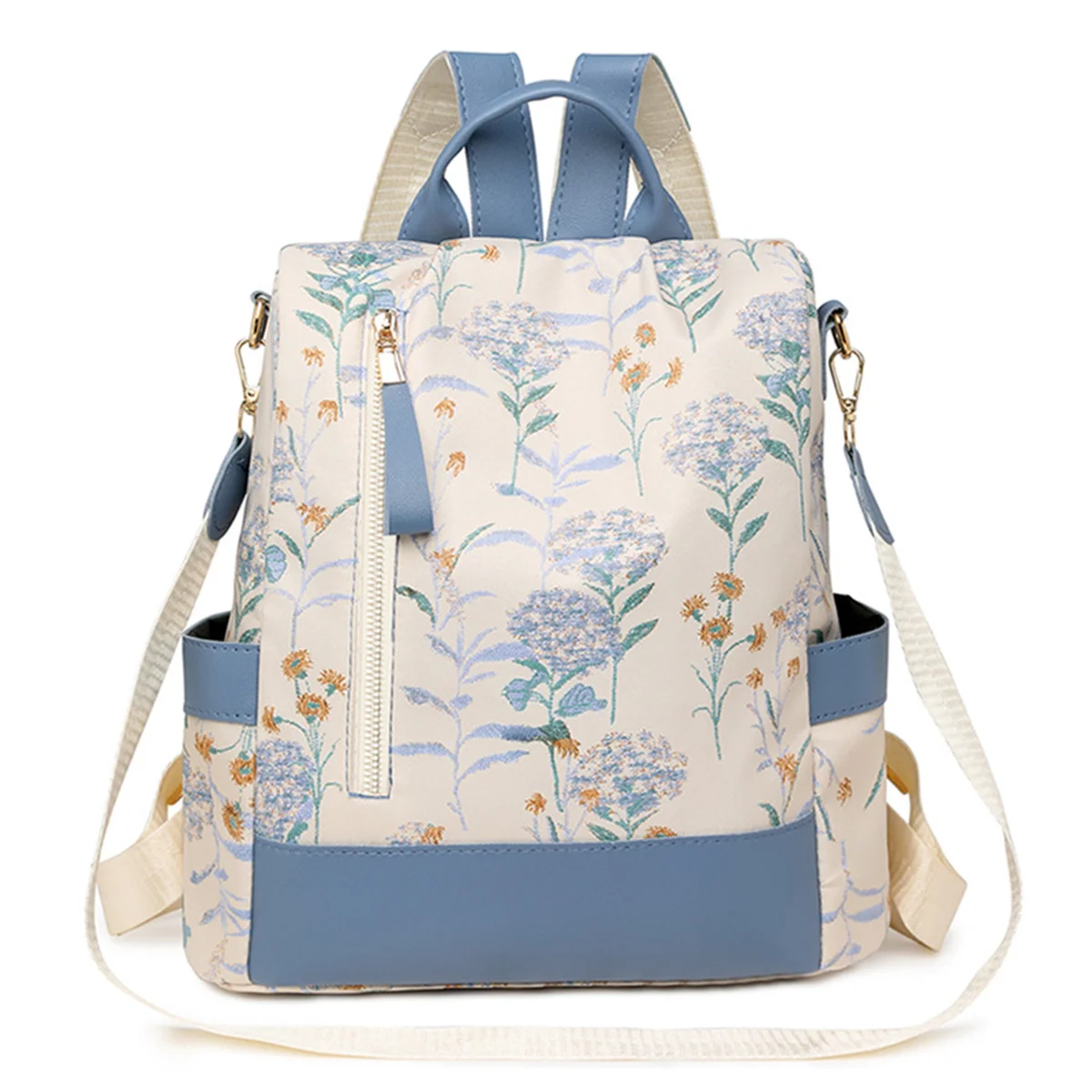 Beautiful new Oxford cloth backpack large capacity casual ladies commuter backpack pu backpack