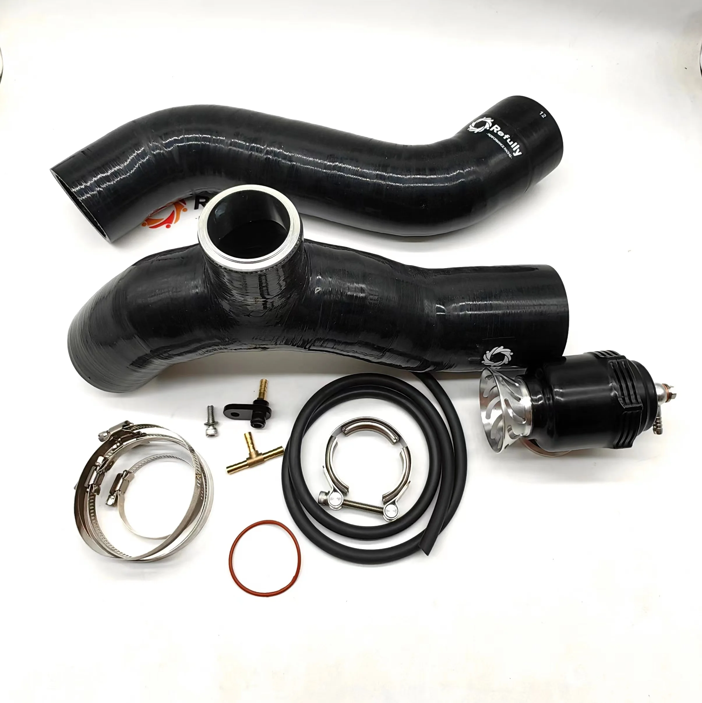 For Sea-doo 2024 RXP-X /RXT-X 325 Intercooler Tubing Upgrade Kit With QRJ Blow-Off Valve