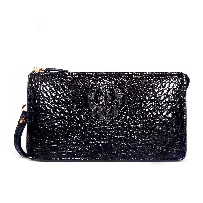 

YUKEXIMA сумки крокодиловый мужской кошелек мужская сумка из крокодиловой кожи ручная сумка длинный кошелек