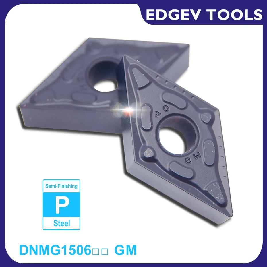 EDGEV DNMG150604 DNMG150608 DNMG150612 DNMG441 DNMG442 DNMG443 CNC Lathe Carbide Inserts External Turning Tools Tungsten Cutter