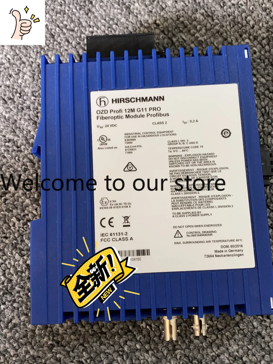 Hersman Switch Brand New Original Genuine Unpackaged OZD Profi 12M
