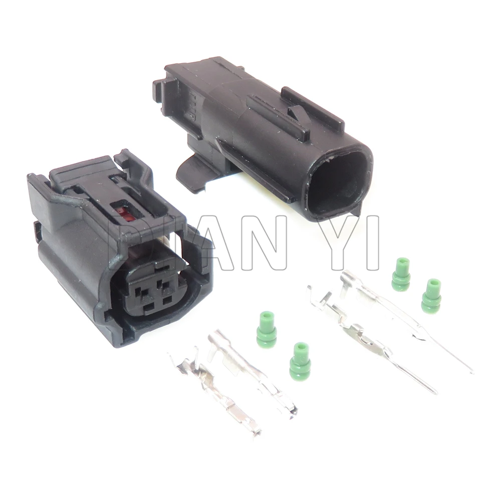 1 Set 2 Way Auto Abs Wheel Speed Sensor Plastic Behuizing Stekkers Voor Toyota 90980-12416 6188-4797 6189-1161 Auto Draad Socket