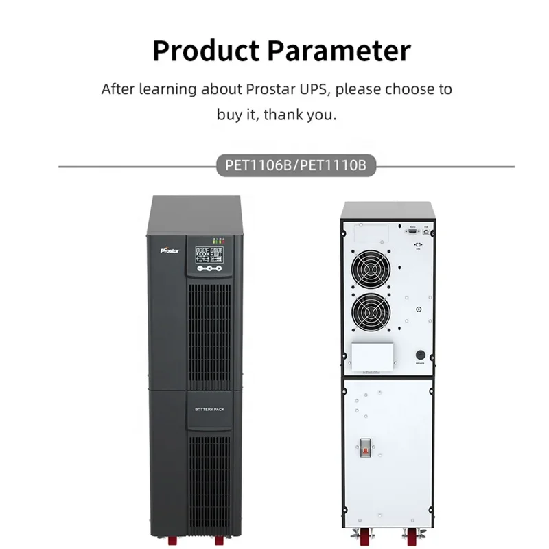 Double Conversion Online UPS Unipower 220V 10KVA UPS Single Phase with Battery Backup Pure Sine Wave