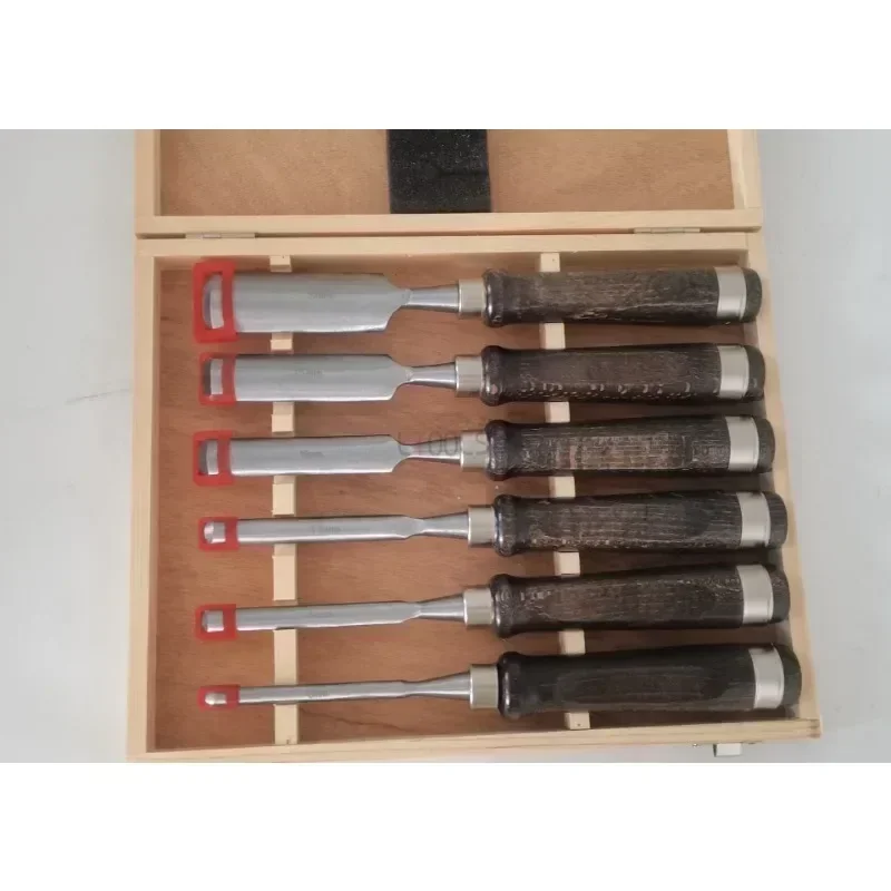 Imagem -04 - Wood Carving Knife Chisels Grupo Professional Precision Woodcut Tools Faça Você Mesmo Flat Chisel Half Round Chisel Carpentry