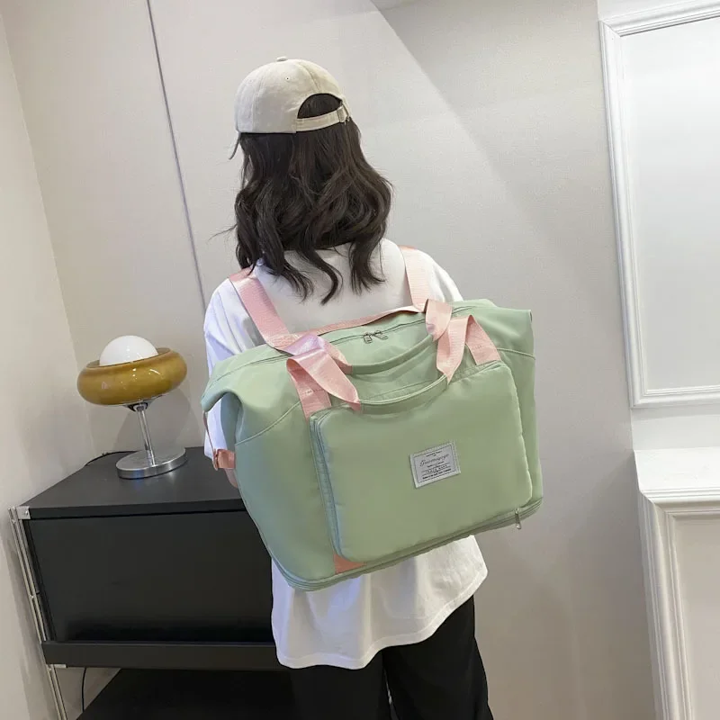 Multifunction Folding Travel Bag Expandable Large Capacity Travel Duffle Backpack Bag For Women Men Tote Bag Luggage Handbags 가방