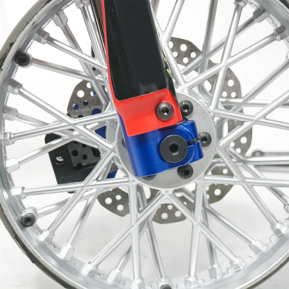 TRINOOD Aluminium Voorvork Lug Kit Voor 1/4 RC Motorfiets Promoto-MX Upgrade Accessoires