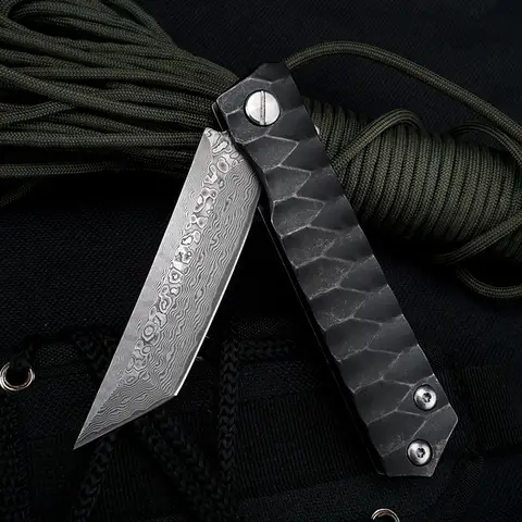 टैंटो चाकू फोल्डिंग टैक्टिकल रेजर दमिश्क बेयरिंग शिकार जीवन रक्षा पॉकेट चाकू आउटडोर मुकाबला कैम्पिंग ईडीसी उपकरण 8 best sales टैंटो फोल्डिंग चाकू - №6