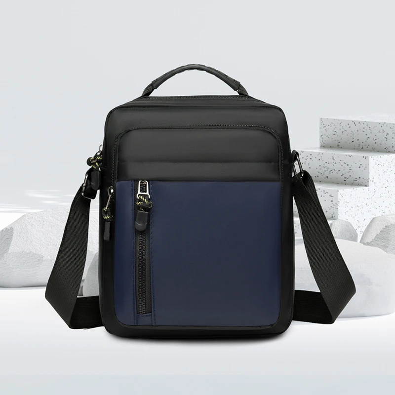 

Модная многофункциональная сумка через плечо, многокарманная сумка для хранения, мужская сумка через плечо, подходит для ежедневных прогулок, путешествий, бизнеса и т. д.