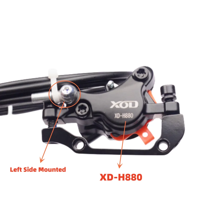 XOD Elektroroller Hydraulische Scheibenbremse H800/H880 für KUKirin G2, G2 MAX, G2 Master, G4 Verschiedene Modelle Elektroroller-Bremse – Detail 7