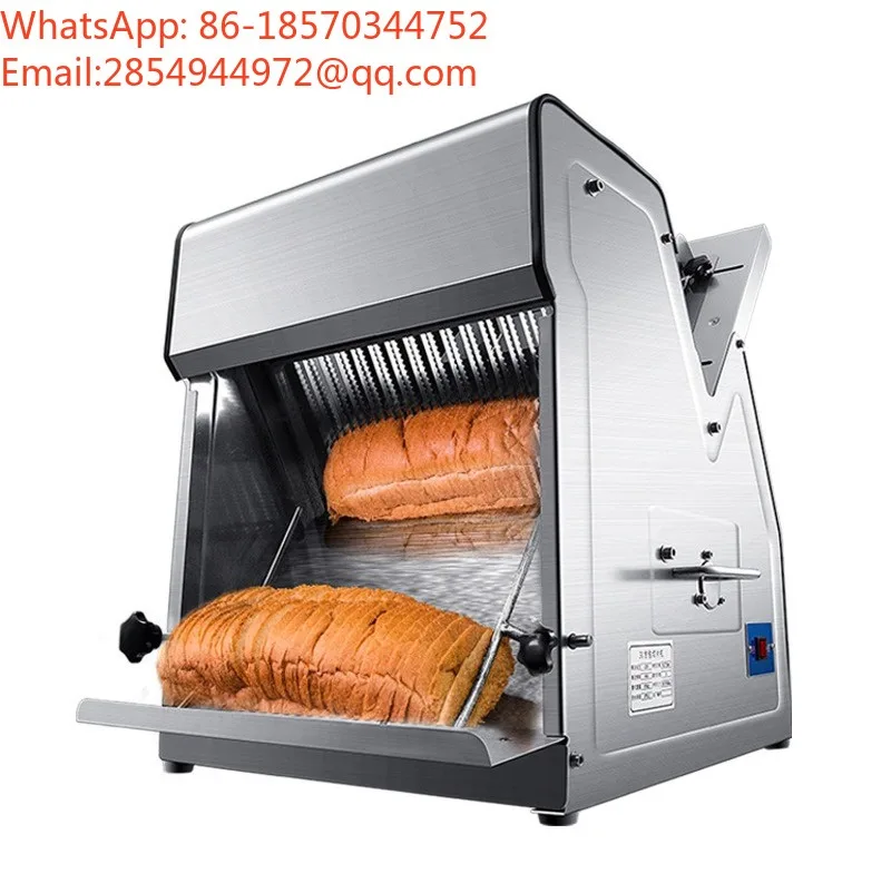 Toast Slicing Machine Stainless Steel Bread Slicer Automatic Bread Slicing Machine