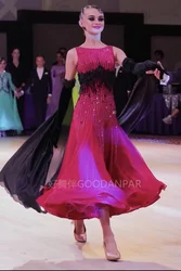 ballroom dance dress Costume Modern Competition Waltz Tango Ballroom Dance Dress Standard Girls Women dance dress