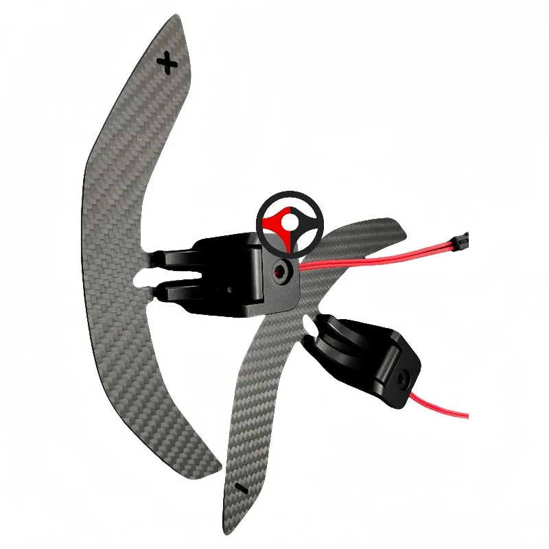 

LOTUS EMIRA магнитные рулевые колеса из настоящего углеродного волокна, рычаг переключения передач, удлиненные переключатели переключения передач для салона автомобиля