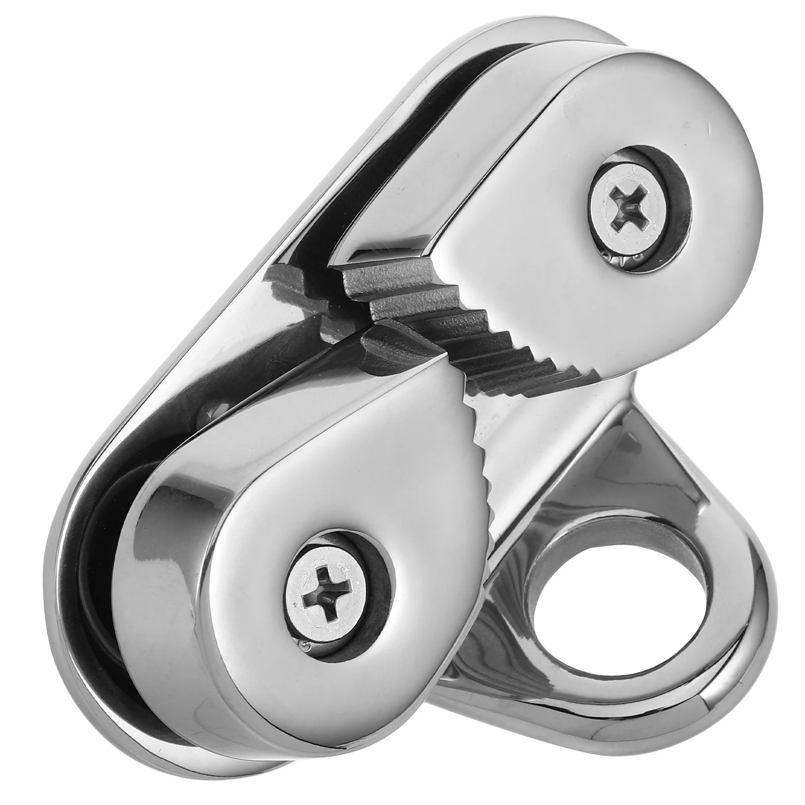 

Stainless Steel Marine Cam Cleat Adjustable Rope Tensioner For Kayak Sailboat Yacht Canoe Dinghy Fishing Boat Deck