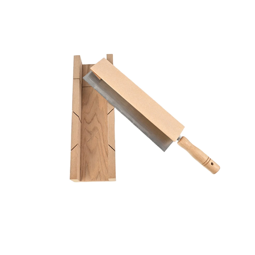 Easy To Use Mitre Box Woodworking 300*95*58mm Mitre Box Cabinet Lightweight For Transport Versatile Woodworking Use